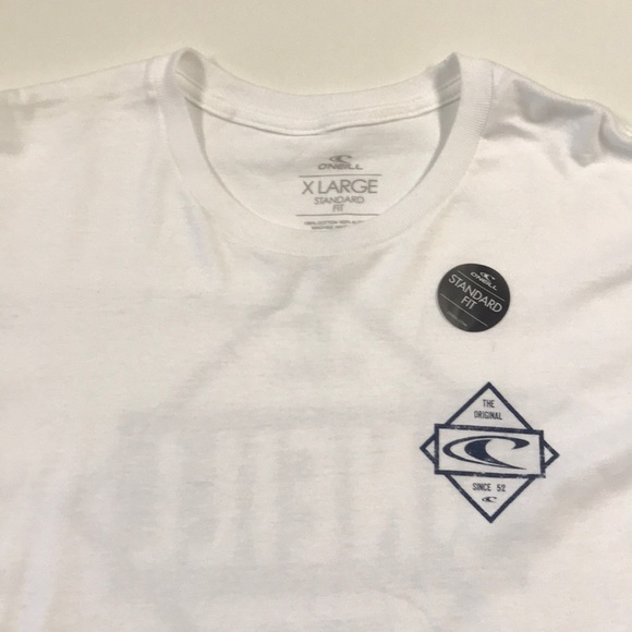 O'Neill Other - O’NEILL Mens XL White Cotton Tee Shirt